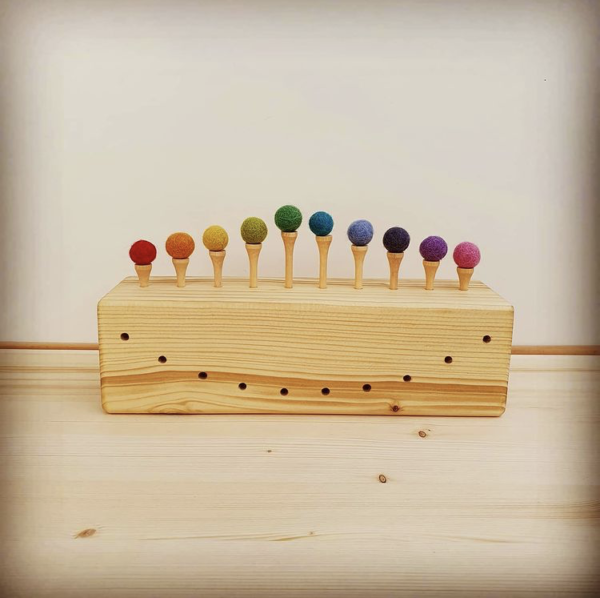 Holzwurmblock